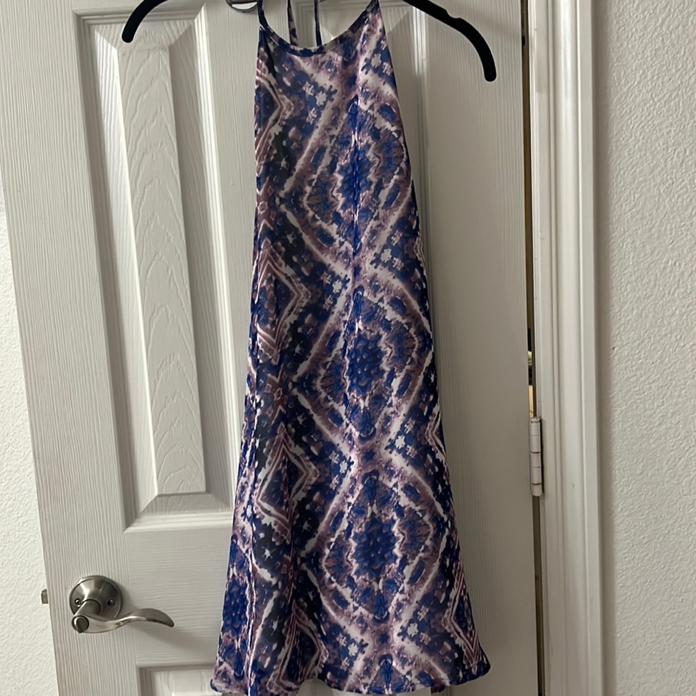 Show me your mumu low back halter dress